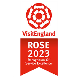 VisitEngland Rose Award 2023 in recognition of Service Excellence