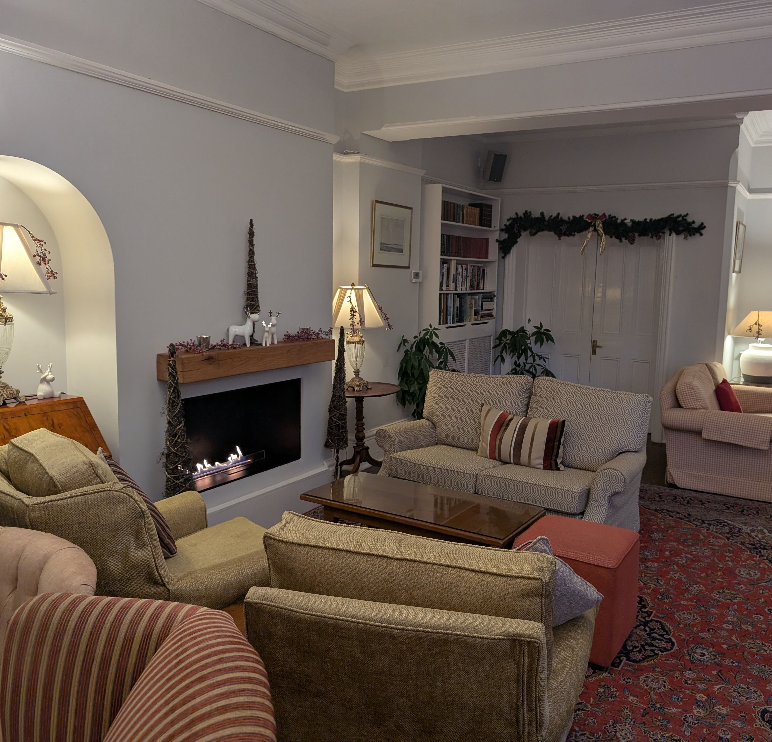 Xmas Lounge Wide shot
