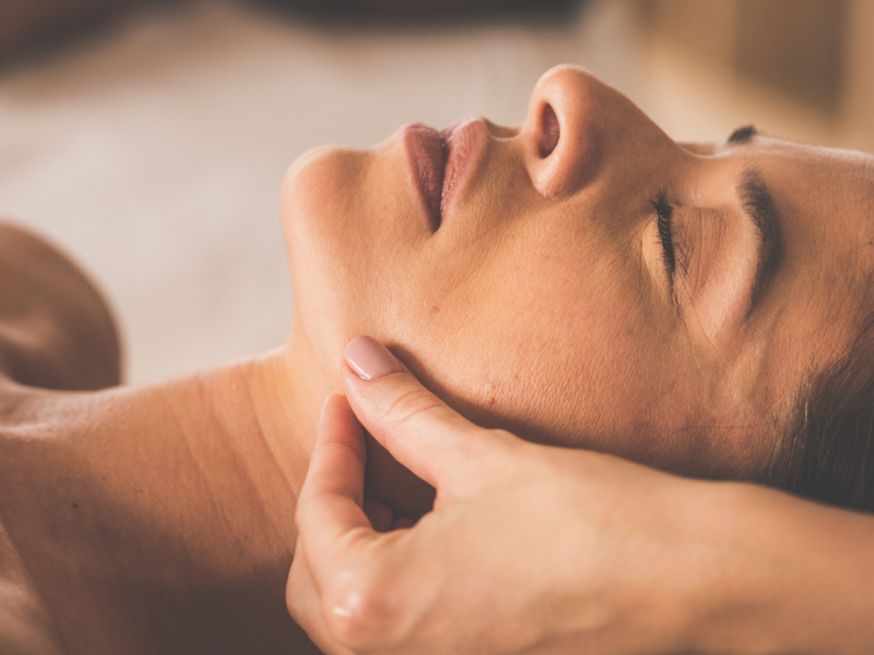 Women getting a gentle treatment