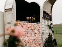 Converted horse box bar