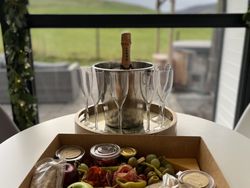 Champage and charcuterie box