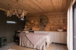 Spa treatment room