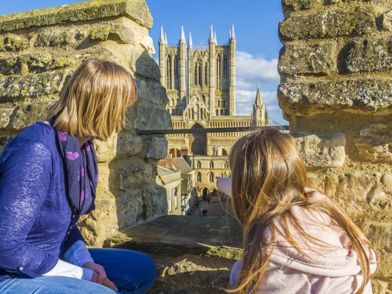 Lincoln Castle Walls
