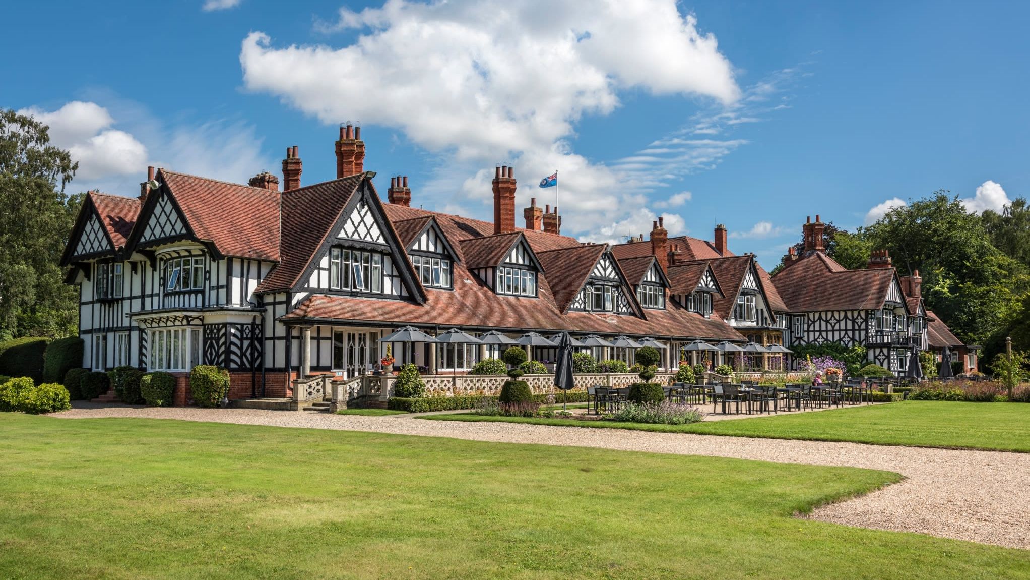 Petwood Hotel side view