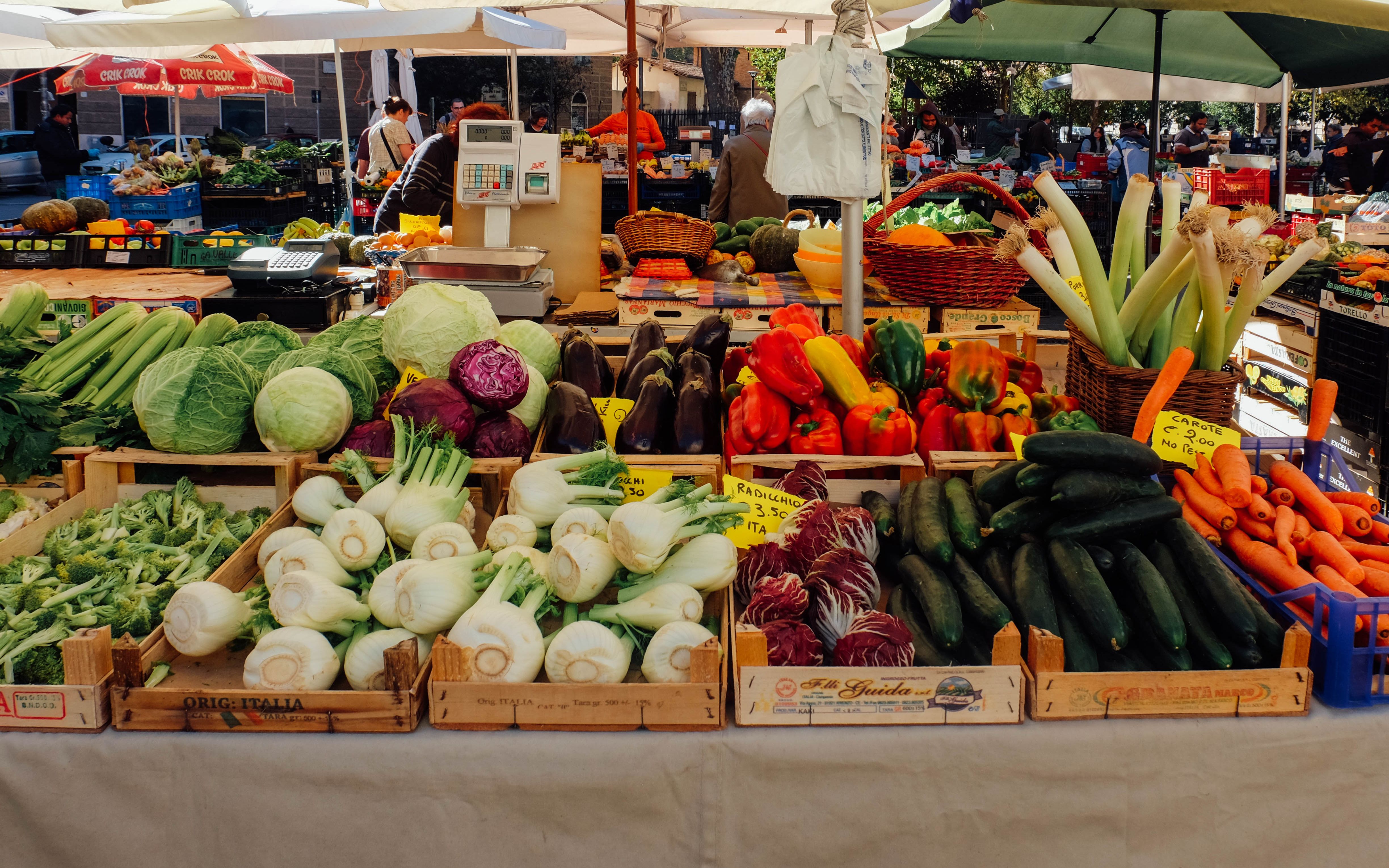 Italian Food Market Rome
