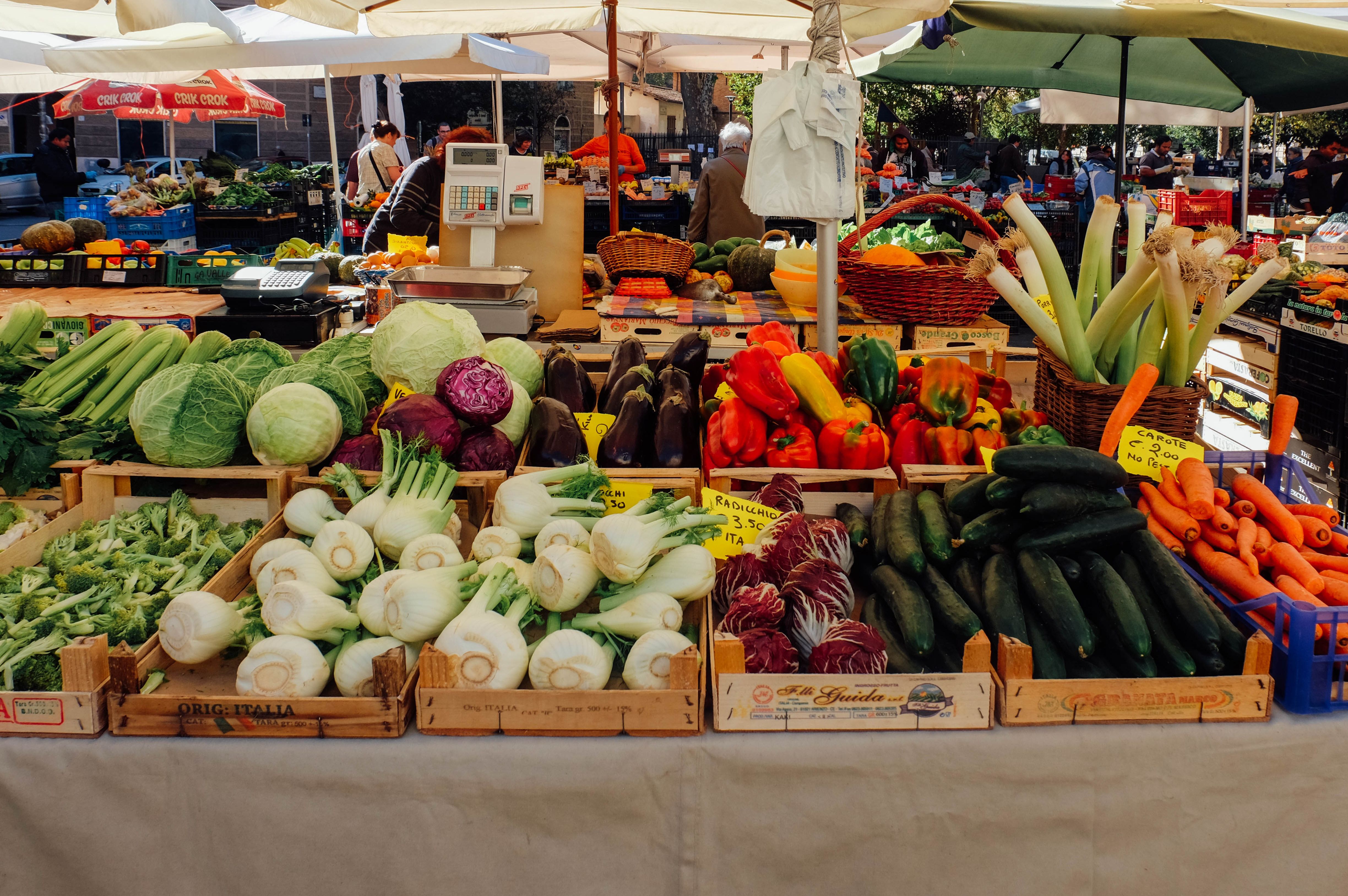 Italian Food Market Rome
