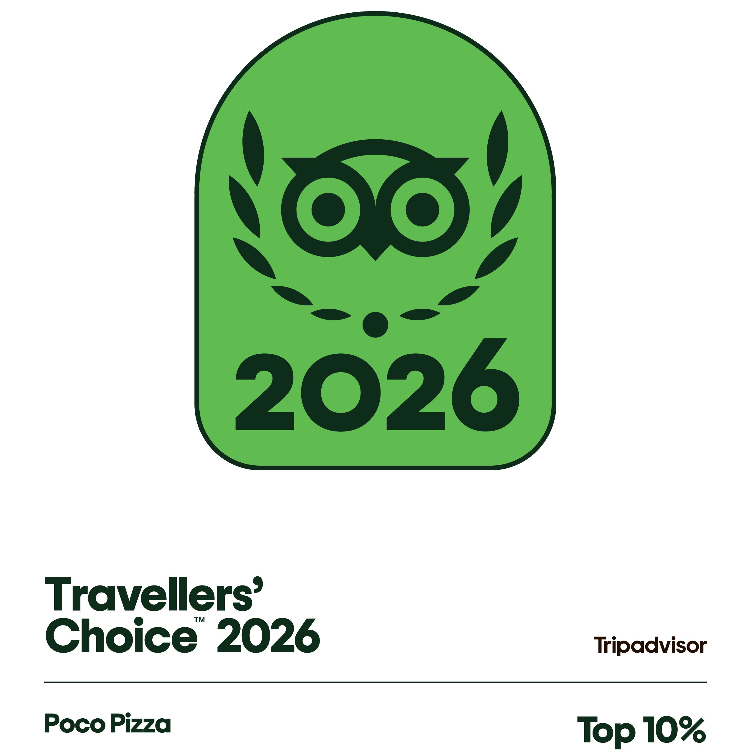 TripAdvisor travellers choice award 2026 Poco