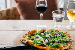 Poco Pizza Lyme Regis Wood Fired Pizza Bianca Table 1