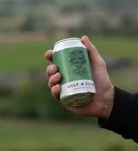 gilt and flint pale ale at poco Pizza lyme regis