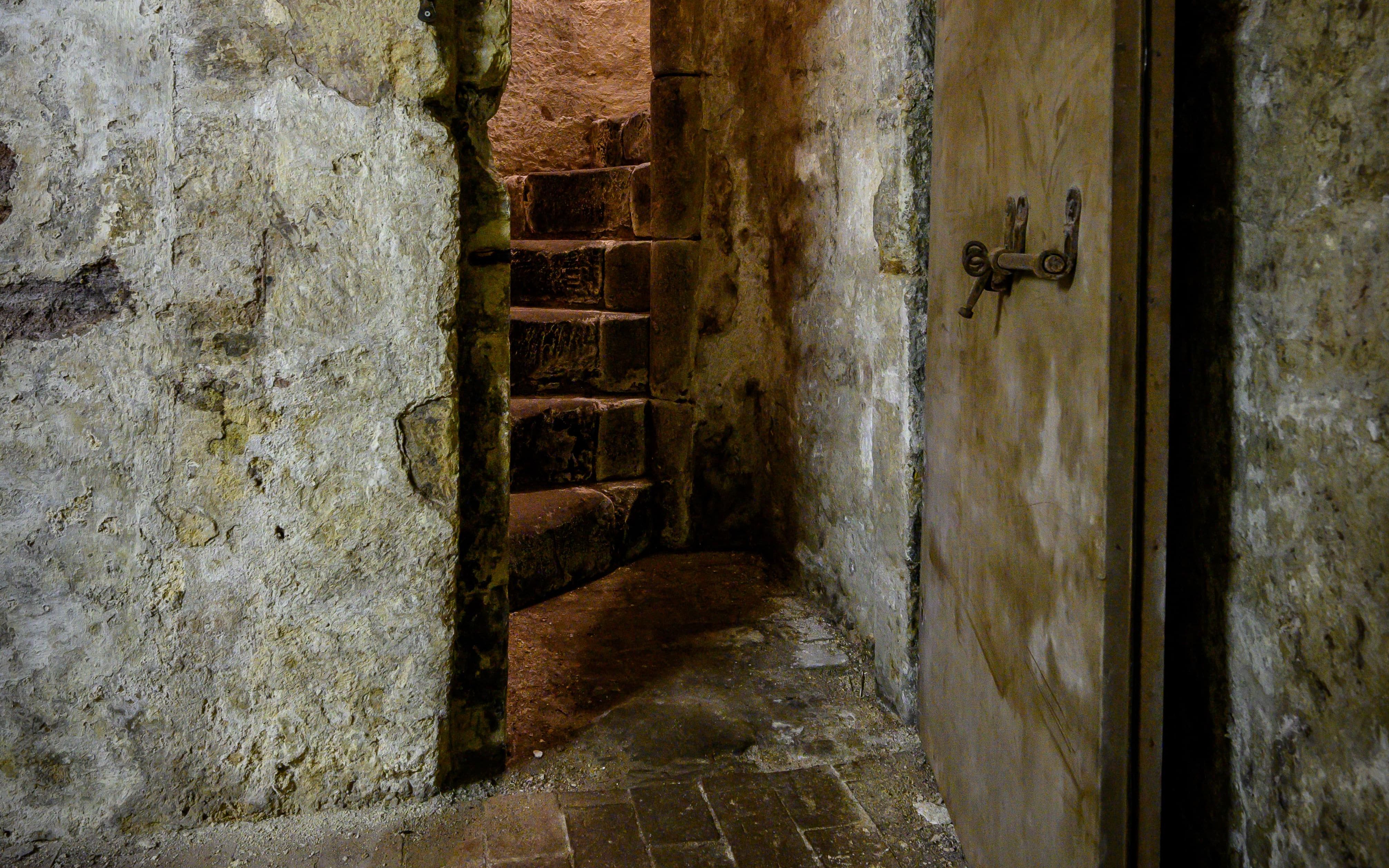 doorway in old cellar