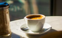 Alfresco coffee