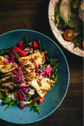 Haloumi salad