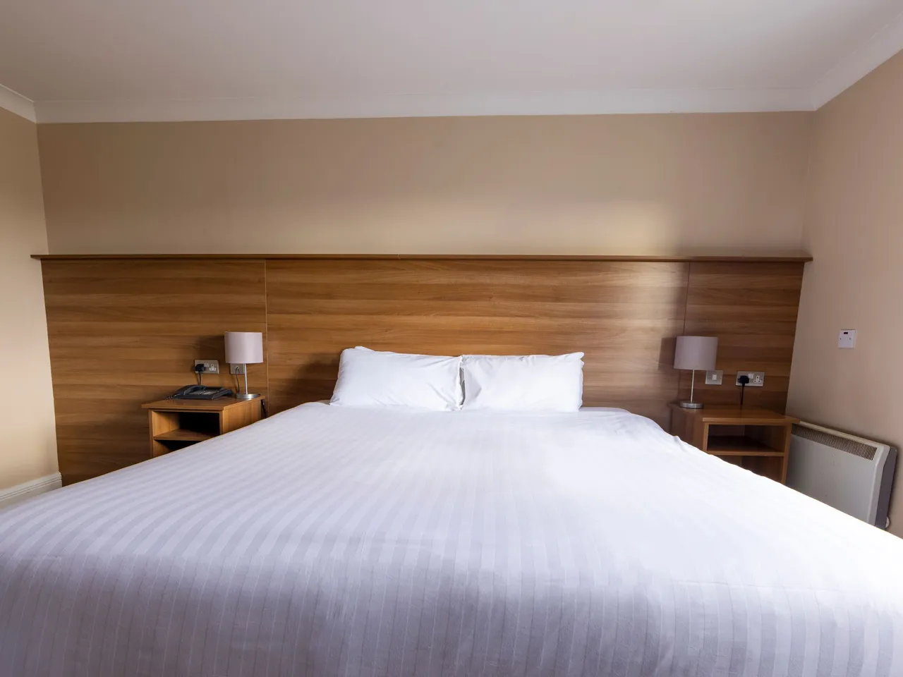 King double bedroom at Riverside Hotel Sligo