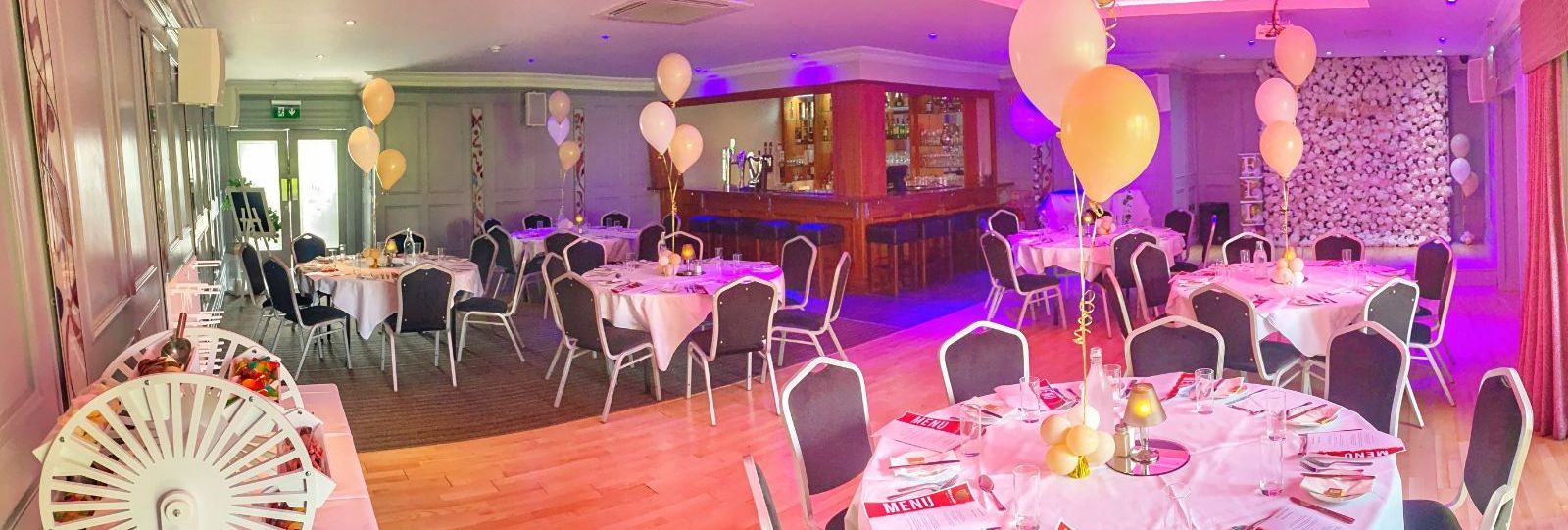 Event set up in the Forde Room