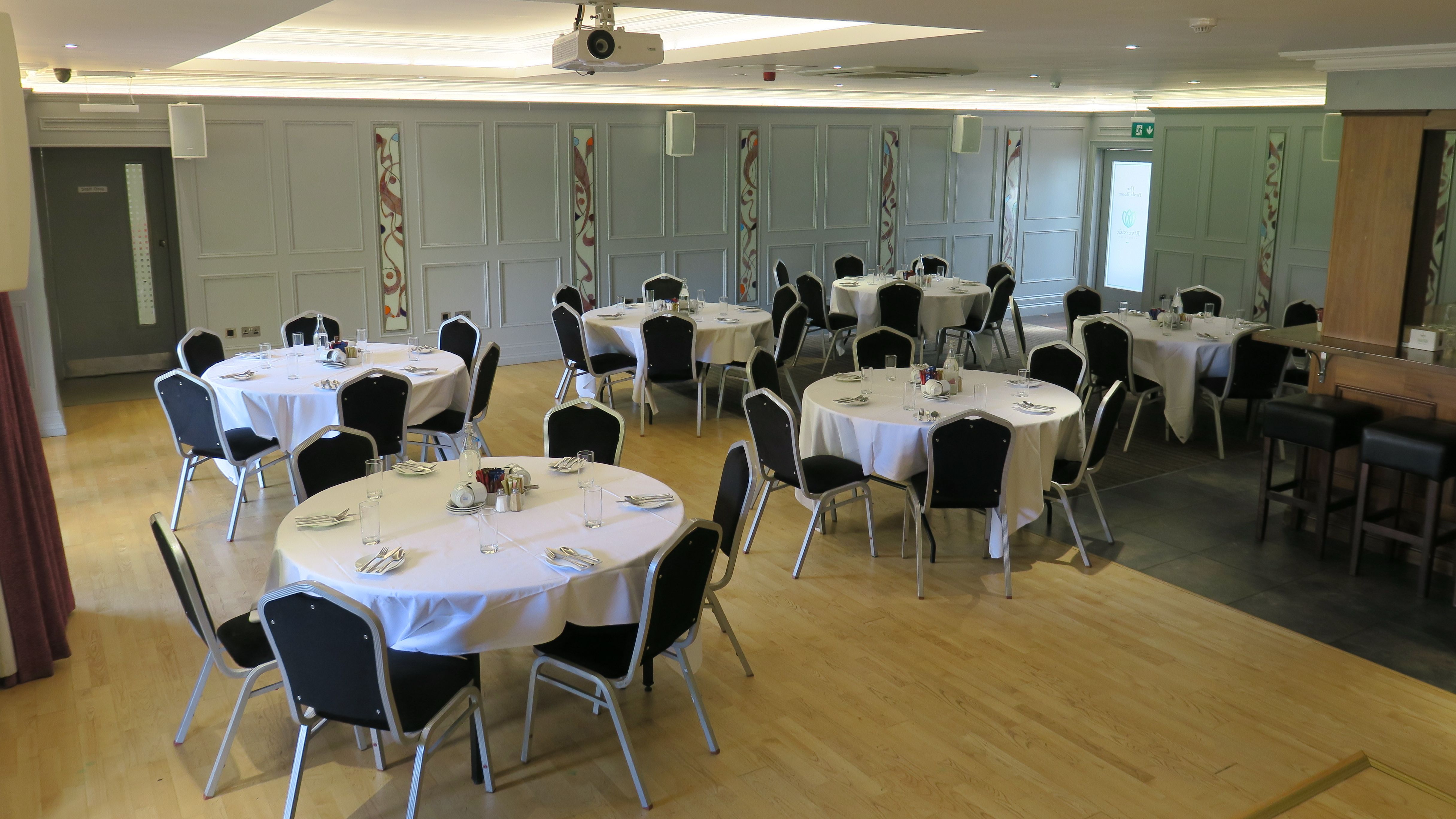 Event set up in the Forde Room