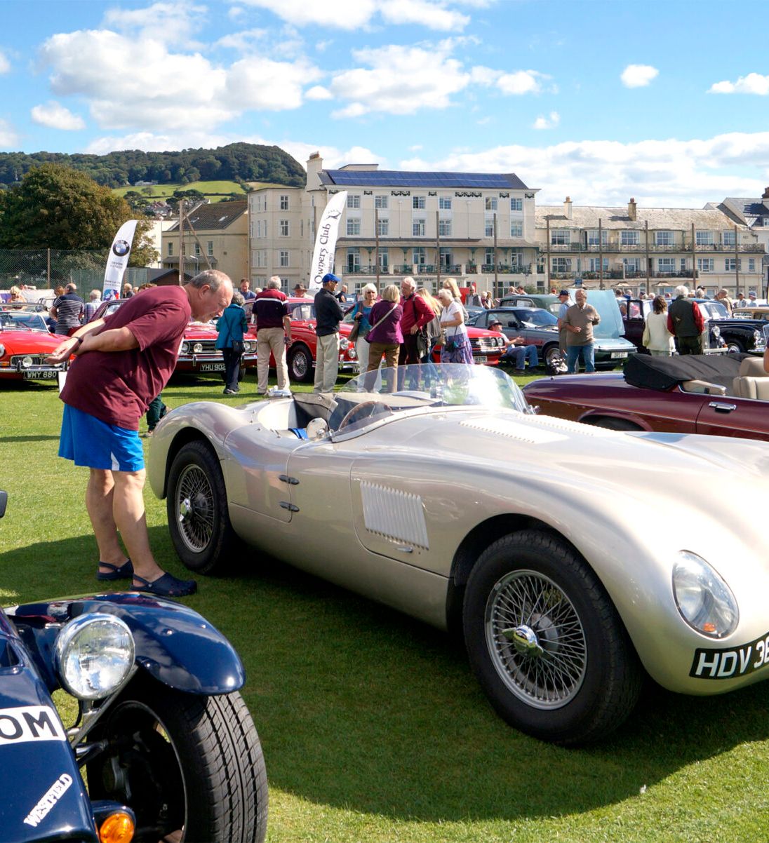 Sidmouth classic car show