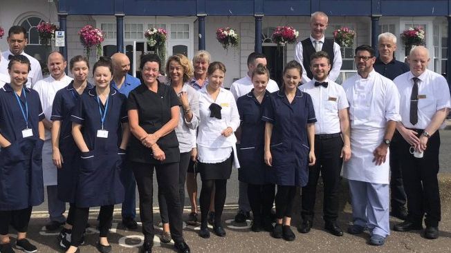 Group photo of staff