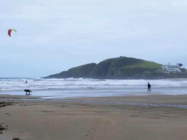 Kite on beach