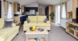 The Perranporth VIP Lodge lounge