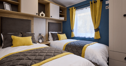 The Perranporth VIP Lodge bedroom