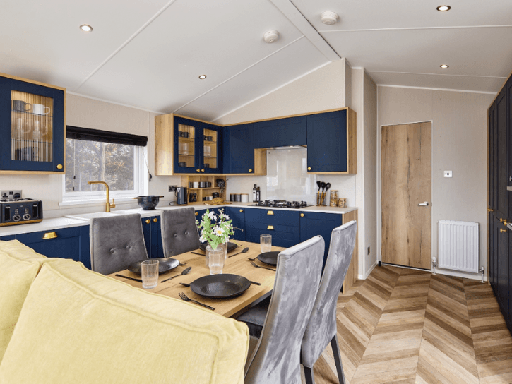 The Perranporth VIP Lodge Dining Area