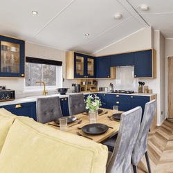 The Perranporth VIP Lodge Dining Area