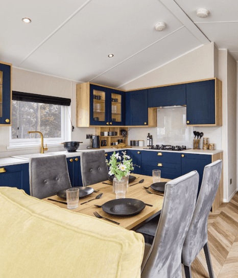 The Perranporth VIP Lodge Dining Area