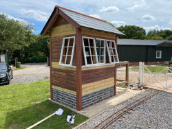 Further progress on the signal box 21/06/24