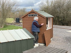 13/03/2025 the ticket office signage in place.