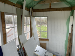 13/03/2025  the interior cladding of the signal box.