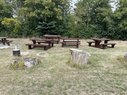07/08/2025 Some additional picnic tables gifted to the club, formally residing on the beach at Teignmouth.