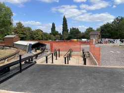 21/8/25 Preparations under way for the upcoming public running day.