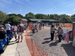 24/8/25 A very good turn out for the public running day.