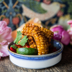 Corn ribs small plate