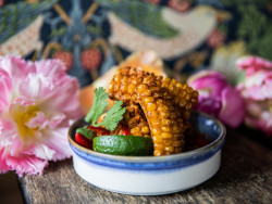 Corn ribs small plate