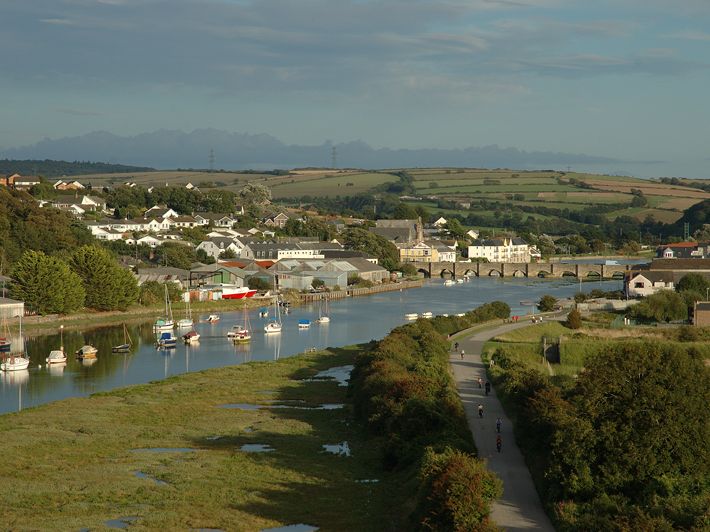 Wadebridge from A39 bridge