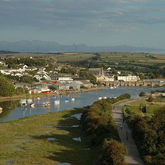 Wadebridge from A39 bridge