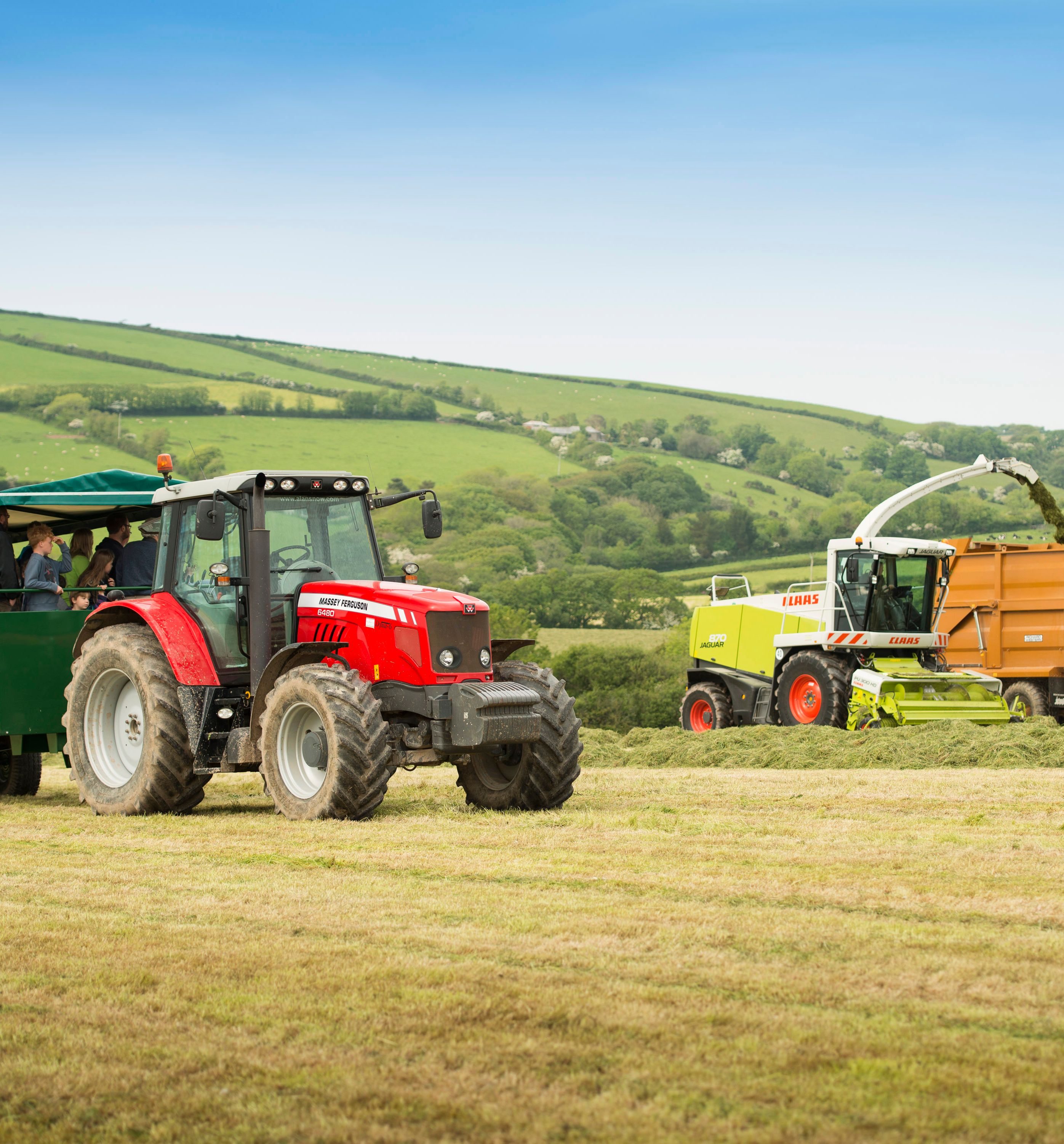 Silage and farm ride 2015
