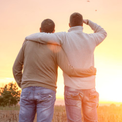 couple-watching-sunset