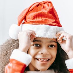 Child on Christmas