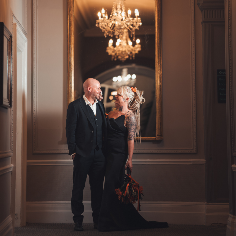 Bride and Groom October