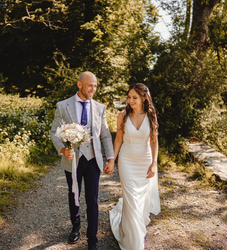 Bride and Groom Garden