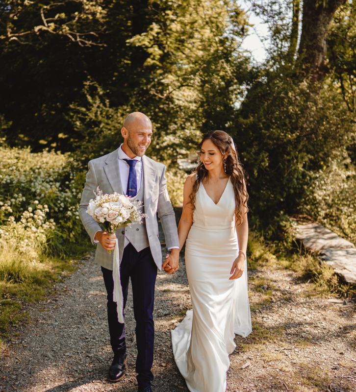 Bride and Groom Garden