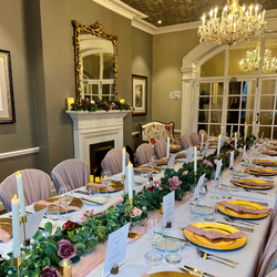 Sun Room Table setting