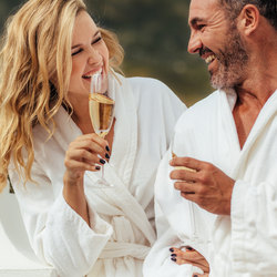 Man and Woman in Spa