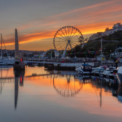 Torquay Harbour sunset