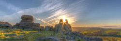 Hound Tor at Sunset