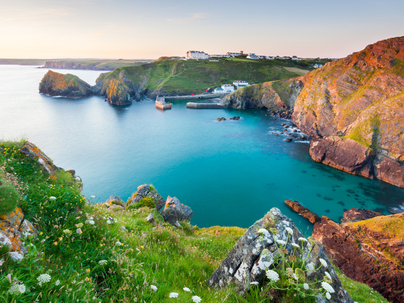 Views over Mullion Cove
