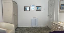 Sty Cottage twin bedroom