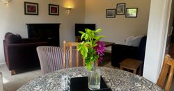 Gweal Cottage Open-plan living area